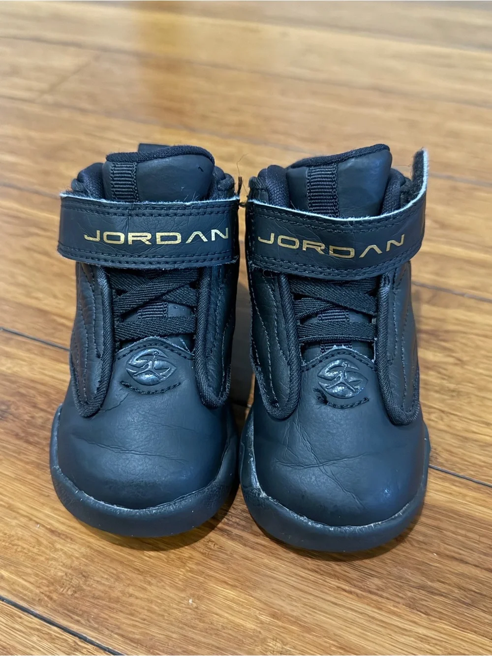 Jordan Pro Strong Black Gold - JORDAN Pro Strong 407485 size 4C